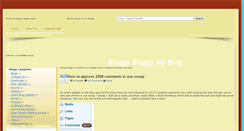 Desktop Screenshot of myblog.bloggybloggy.com